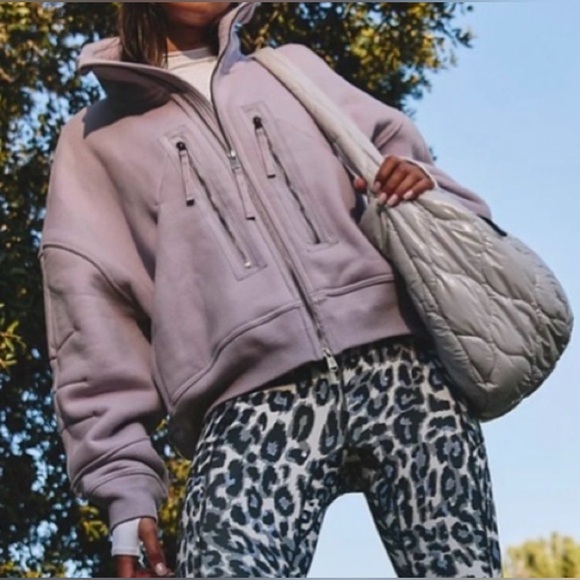 Free People Movement A Cut Above Zip Up Jacket - Picture 2 of 13